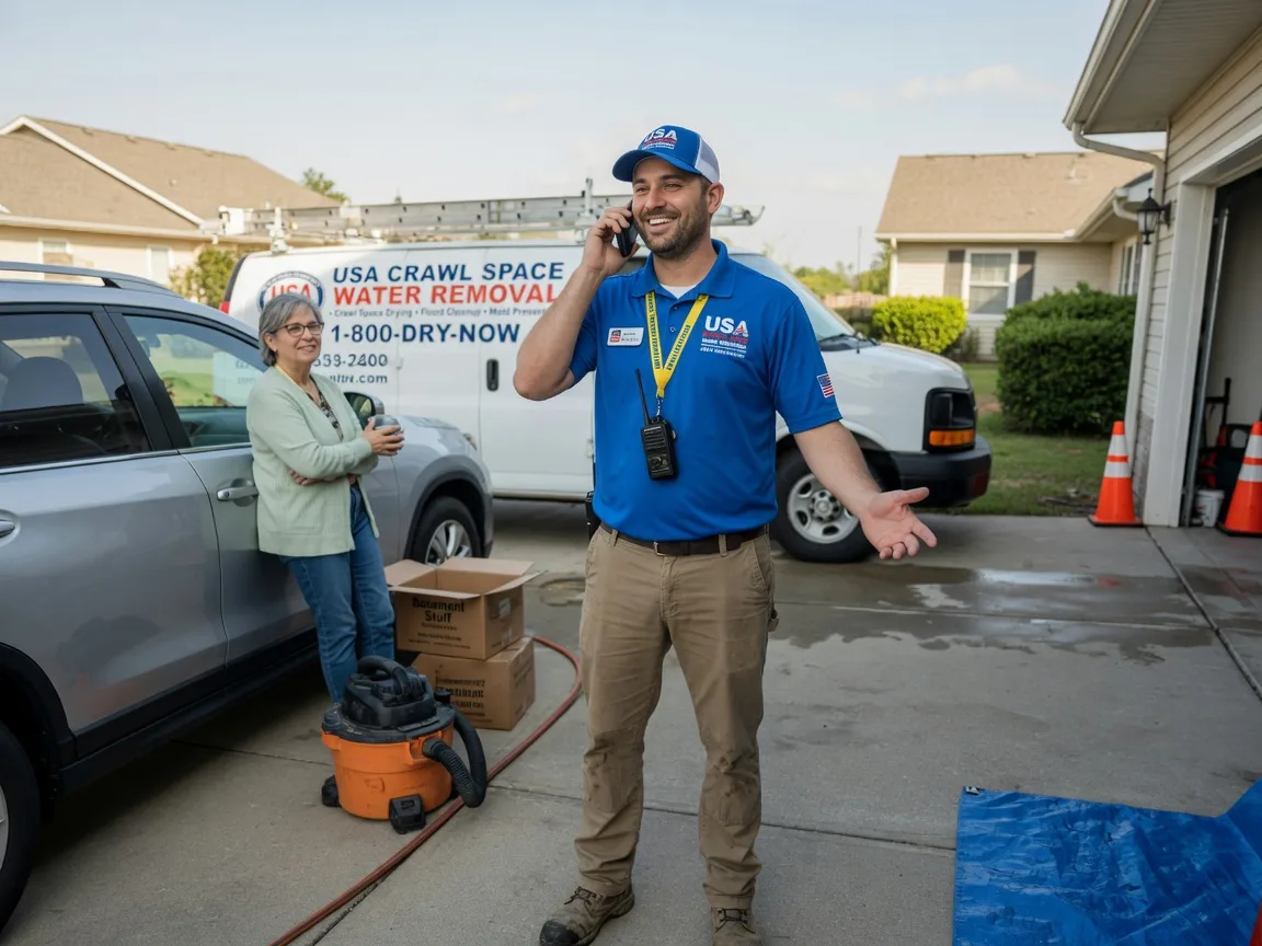 Crawl Space Water Removal Oak Grove, AR FAQs